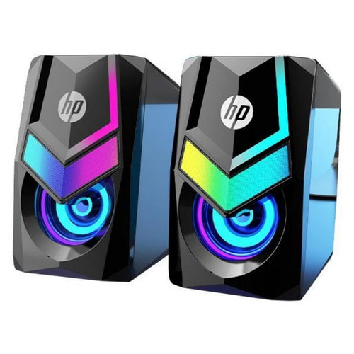 [HP] DHE-6000 RGB 멀티 미디어 스피커 2채널 컴퓨터 스피커