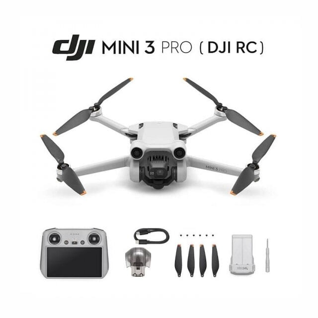 DJI Mini 3 Pro 미니3 프로 RC 조종기 (249g 드론 4K HDR 3방향 장애물감지)(세금계산서발행가능)